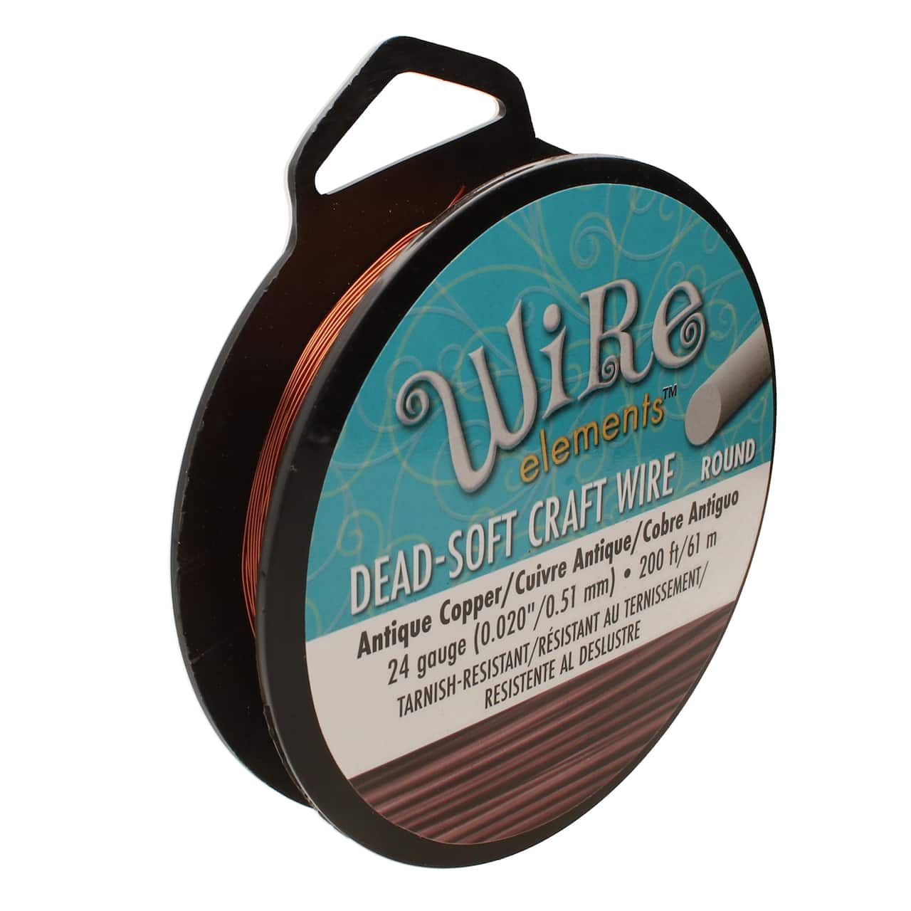 The Beadsmith® Wire Elements™ 24 Gauge Tarnish Resistant Soft Temper Wire, 200ft.